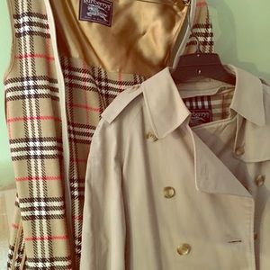 Burberry women’s reg heritage trench coat&warmer